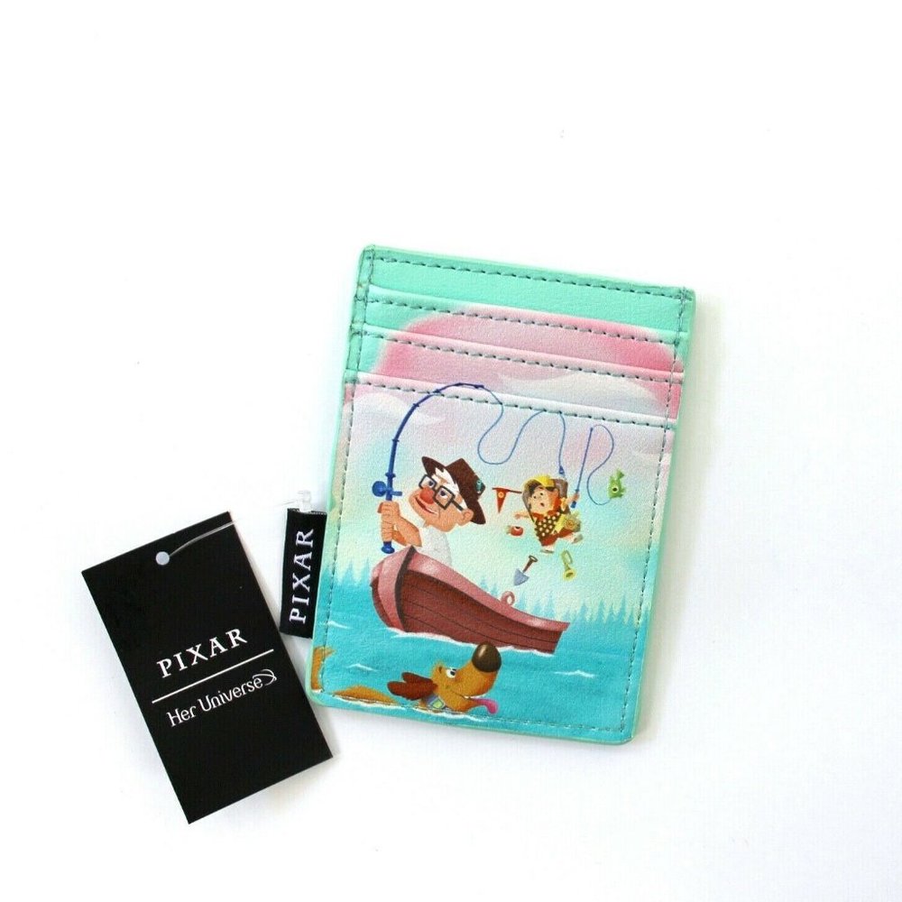 Disney Pixar Up Carl & Russel Fishing Cardholder